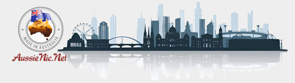 Made in Australia - Springvale, Melbourne, Australia. Logo